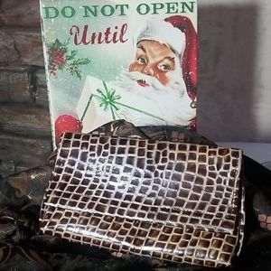 PEcado Caramel One of a Kind Alligator Bag Handcrafted Collectors